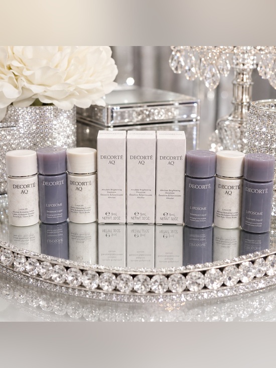 Decorte Other - DECORTÉ AQ Absolute Brightening Emulsion + Liposome + Hydrating Lotion Set 9 Pc
